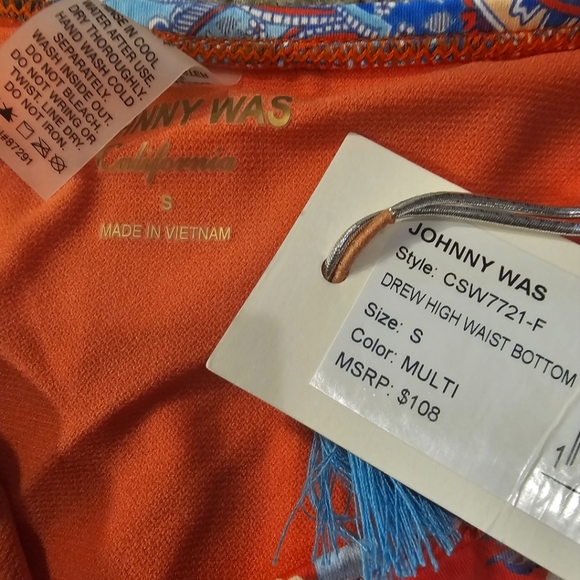 Johnny Was Drew High Waist Bottom - Picture 4 of 6